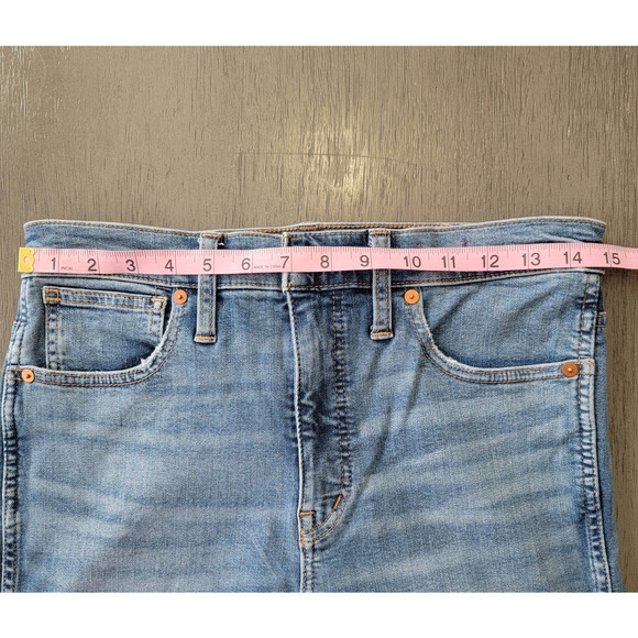 Madewell Stovepipe Jeans Medium Wash High Rise Size 27 - Picture 13 of 13